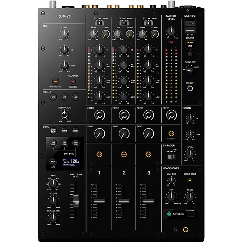 AlphaTheta DJM-V5 3-Channel DJ Mixer