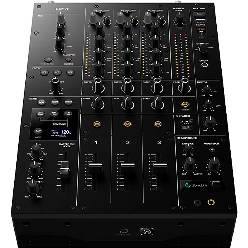 AlphaTheta DJM-V5 3-Channel DJ Mixer
