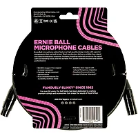 Ernie Ball XLR Microphone Cable 3-Pack Bundle