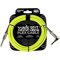 Ernie Ball Flex Instrument Cable 4-Pack - Green