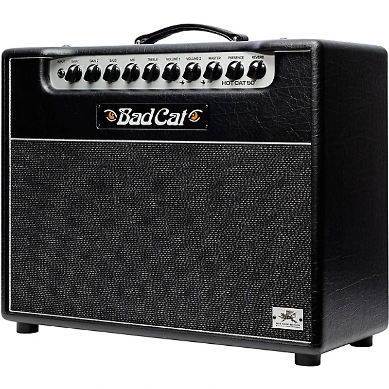 Bad Cat Mod Shop Hot Cat 50 1x12" Guitar Combo Amp - Black