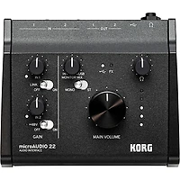KORG microAUDIO 22 USB-C Audio Interface