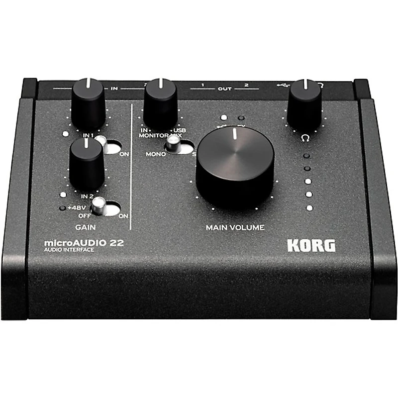 KORG microAUDIO 22 USB-C Audio Interface
