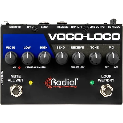 Radial Engineering Voco-Loco MK2 Vocal Effects Switcher