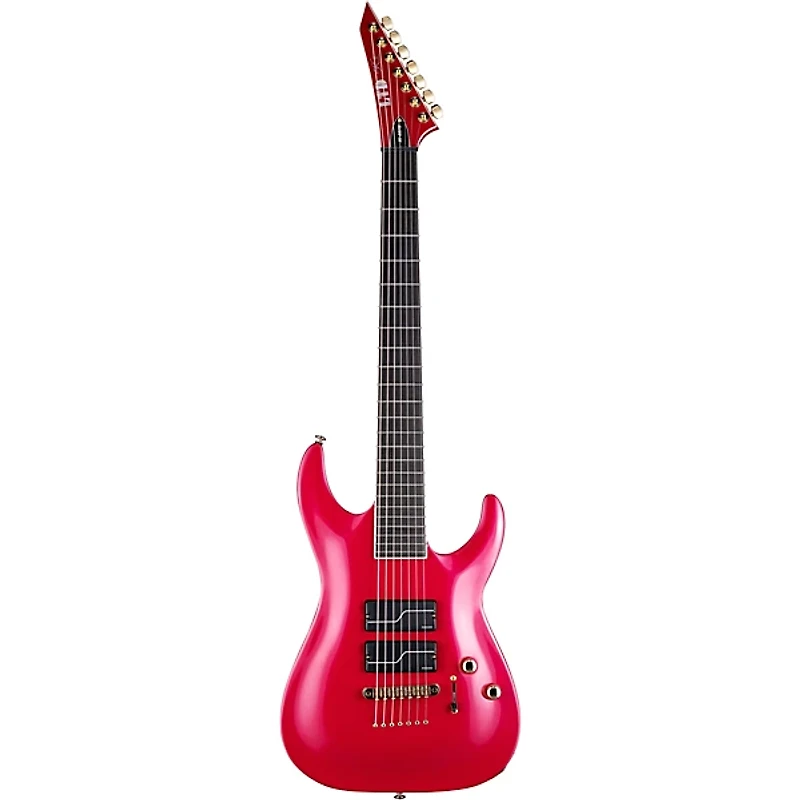 ESP LTD Stephen Carpenter SC-607B 7-String Baritone Electric Guitar - Magenta