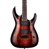 ESP LTD MH-200HT Electric Guitar - Dark Brown Sunburst