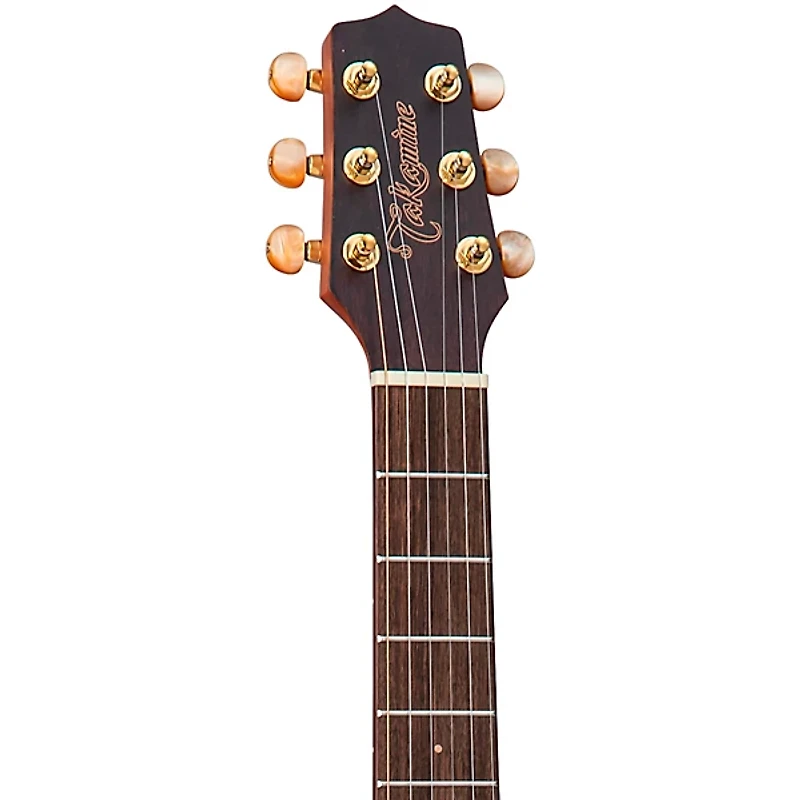 Takamine TakaMini GP3HSE Dreadnought Acoustic-Electric Guitar - Natural