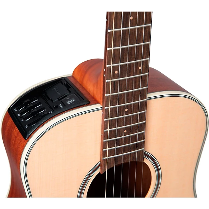 Takamine TakaMini GP3HSE Dreadnought Acoustic-Electric Guitar - Natural