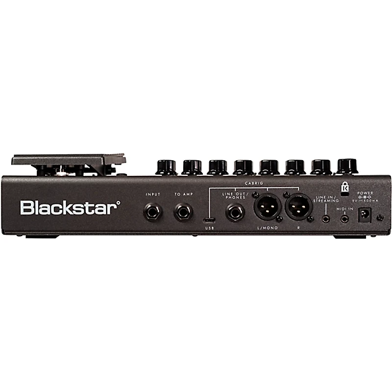 Blackstar ID:X Floor 2 Floorboard Multi-Effects Pedal with Expression Pedal - Black