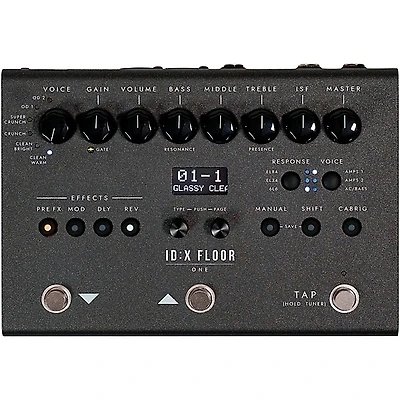 Blackstar ID:X Floor 1 Floorboard Multi-Effects Pedal - Black