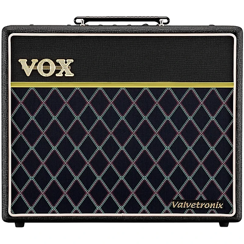 VOX Valvetronix VT40X Classic Blue 40W 1x10" Hybrid Guitar Combo Amp - Black