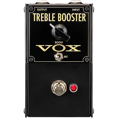 VOX VTB-1 Treble Booster Pedal - Black