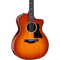 Taylor 214ce-K DLX Special-Edition Acoustic-Electric Guitar - Honeyburst