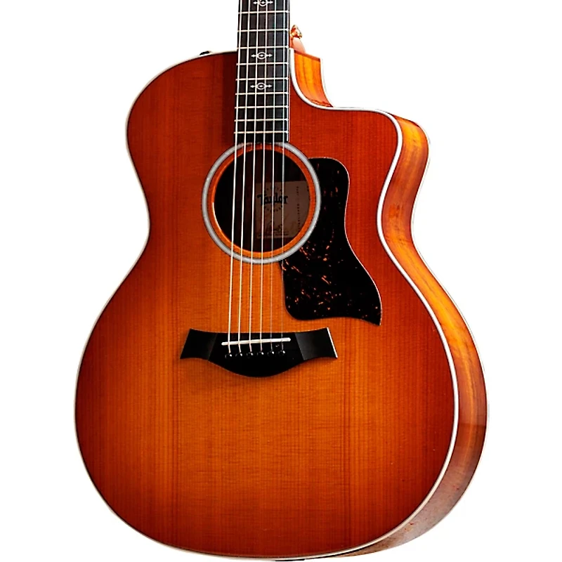 Taylor 214ce-K DLX Special-Edition Acoustic-Electric Guitar - Honeyburst