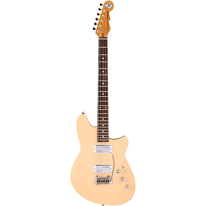 Reverend Descent Wilkinson Baritone Electric Guitar With Rosewood Fingerboard - Sandstone
