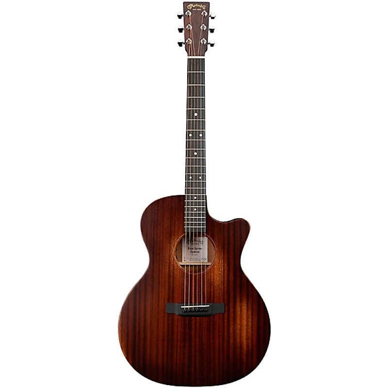 Martin Road Series Special GPC-10E StreetMaster Grand Performance Acoustic-Electric Guitar - Dark Mahogany Distressed