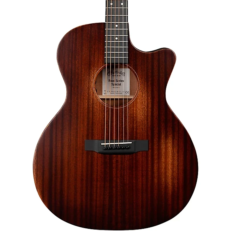 Martin Road Series Special GPC-10E StreetMaster Grand Performance Acoustic-Electric Guitar - Dark Mahogany Distressed