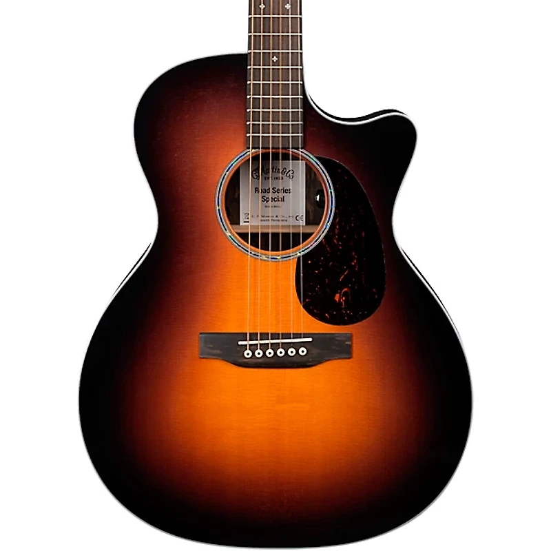 Martin Road Series Special GPC-11E Ziricote Grand Performance Acoustic-Electric Guitar - Burst
