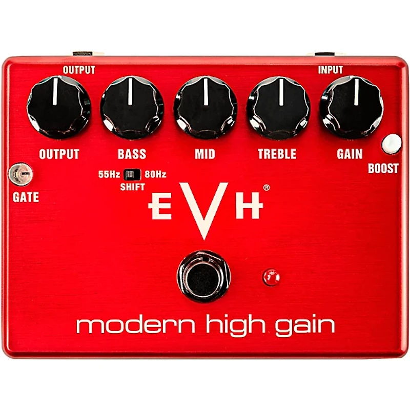 MXR EVH Modern High Gain Pedal - Red