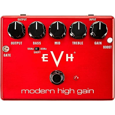 MXR EVH Modern High Gain Pedal - Red