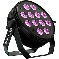 Eliminator Lighting Eliminator LP 12 HEX RGBWA+UV LED Flat PAR Light