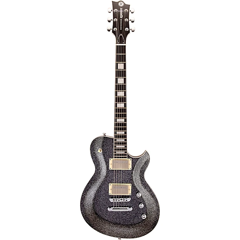 Reverend Roundhouse HH Electric Guitar - Black Sparkle