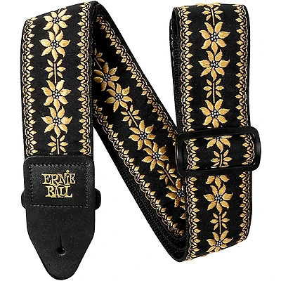 Ernie Ball Jacquard Polypropylene 2" Guitar Strap - Flower Crown