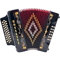 Rossetti 3112 31-Button Diatonic Accordion - GCF,