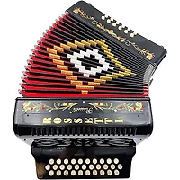 Rossetti 3112 31-Button Diatonic Accordion - GCF,