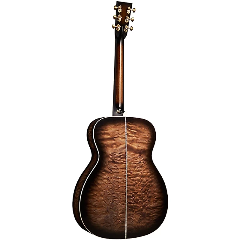 Martin Custom Shop M Paisley Acoustic-Electric Guitar - Ember Burst