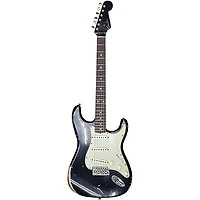 Fender Custom Shop Limited Edition 1960 Stratocaster Relic Electric Guitar Black