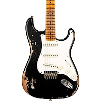 Fender Custom Shop 1956 Hardtail Stratocaster Heavy Relic Electric Guitar Black