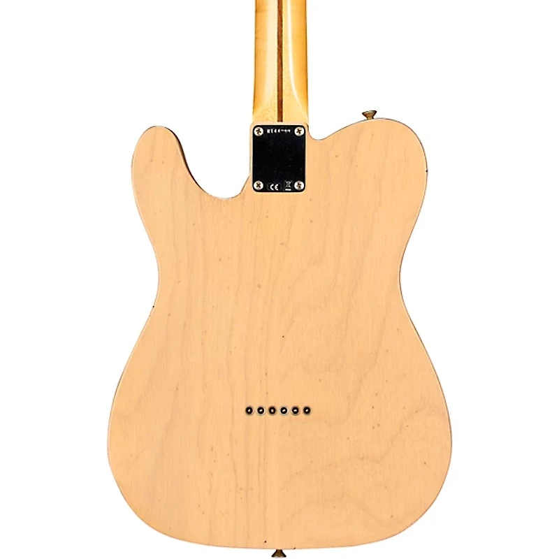 Fender Custom Shop 1958 Top-Load Telecaster Journeyman Relic Electric Guitar Super Aged Dirty White Blonde