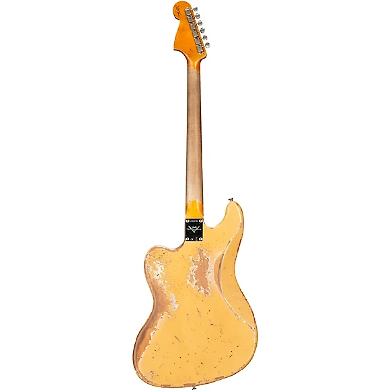 Fender Custom Shop 1962 Bass VI Super Heavy Relic Super Aged Desert Sand
