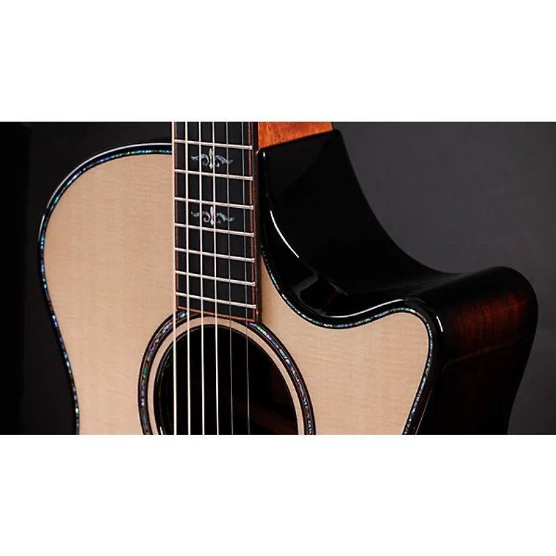 Taylor Next Generation Builder's Edition 914ce Grand Auditorium Acoustic-Electric Guitar - Kona Edgeburst