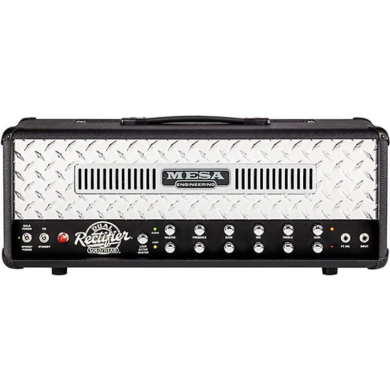 MESA/Boogie 90s Dual Rectifier Standard 100W Tube Guitar Amp Head - Black Bronco