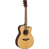 Yamaha TAS1 C TransAcoustic Concert Cutaway Acoustic-Electric Guitar -