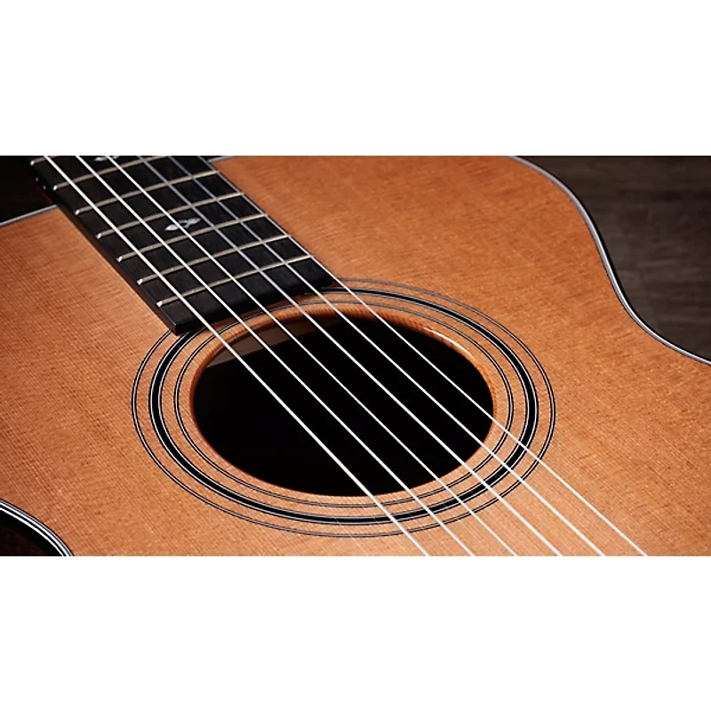 Taylor Sunset Blvd 312e-N Grand Concert Nylon-String Acoustic-Electric Guitar - Natural