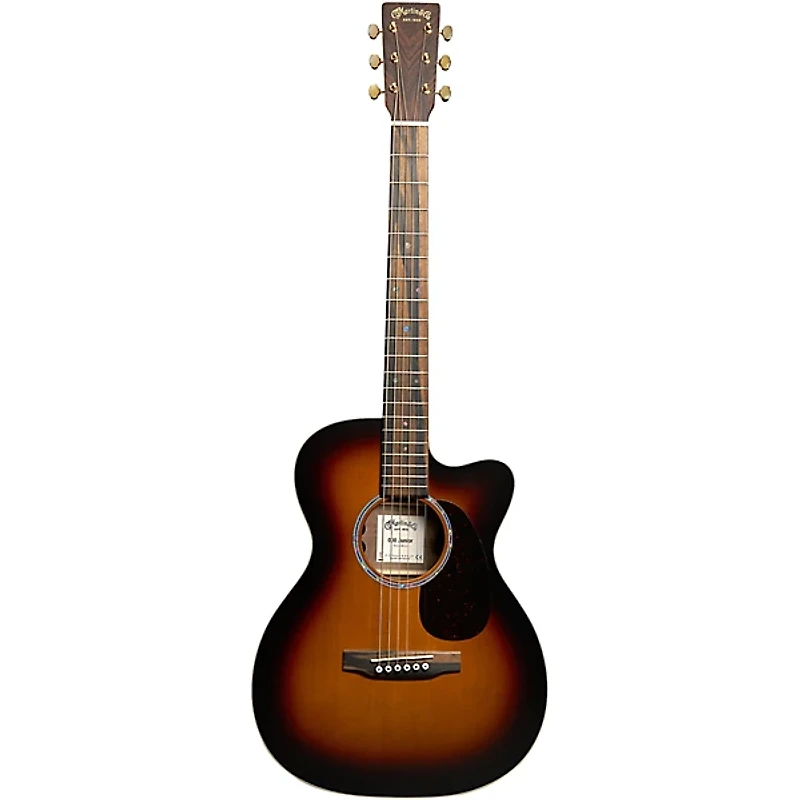 Martin 000C Jr E Walnut Acoustic-Electric Guitar - Burst