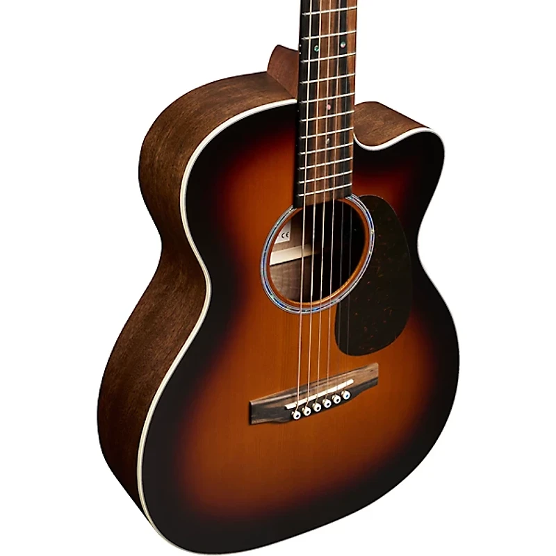 Martin 000C Jr E Walnut Acoustic-Electric Guitar - Burst