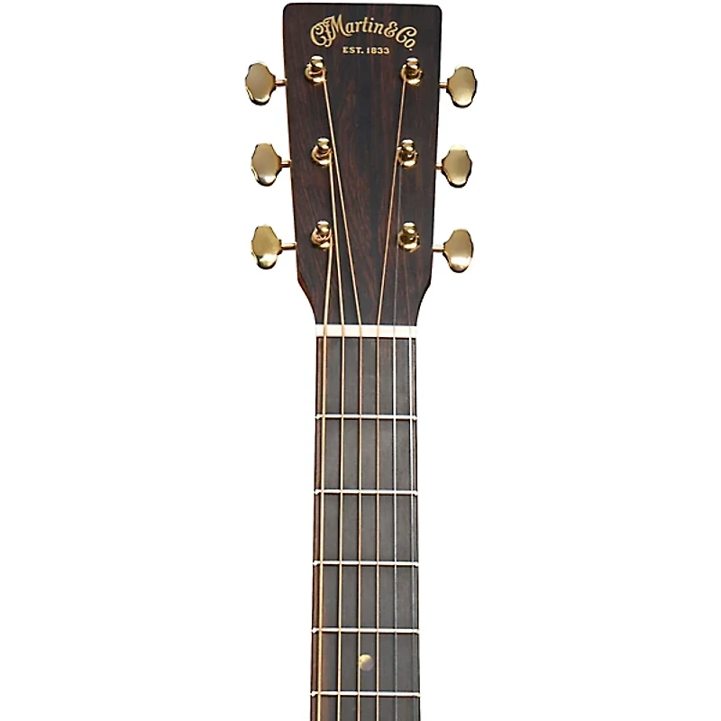 Martin D Jr E Walnut Dreadnought Acoustic-Electric Guitar - Natural