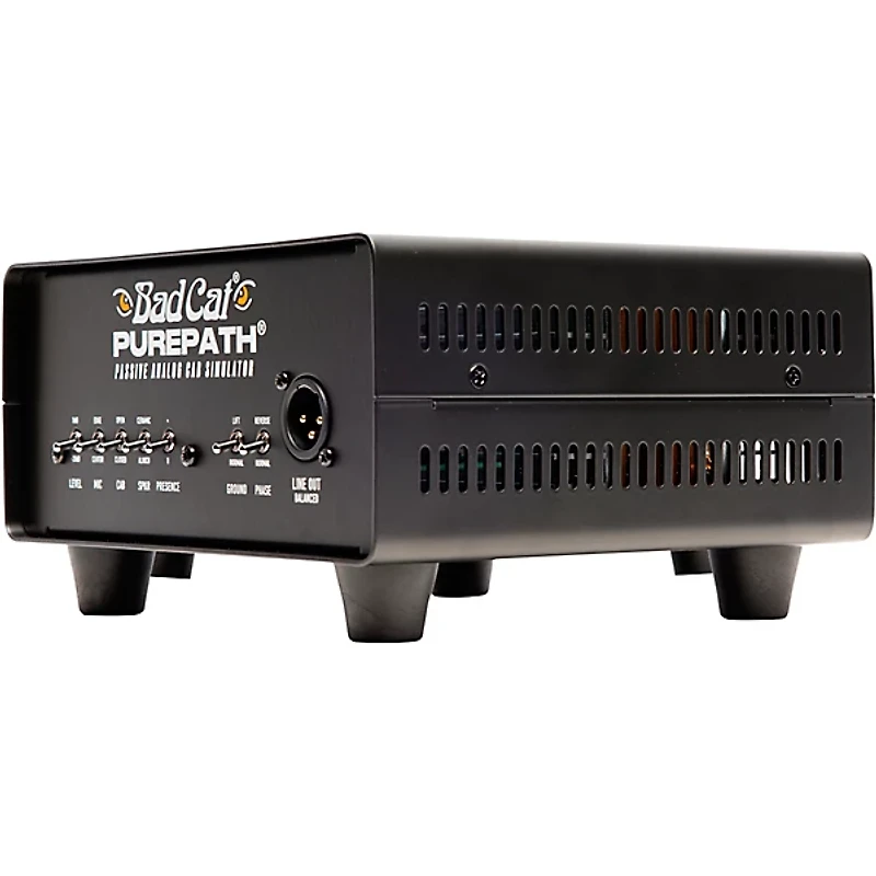 Bad Cat Purepath Passive Analog Cab Simulator With Mechanical Reactive Load - Black