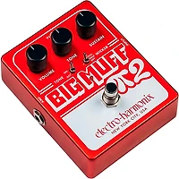 Electro-Harmonix Big Muff Pi 2 Fuzz Pedal With Tone Wicker - Red