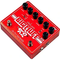 Electro-Harmonix Deluxe Big Muff Pi 2 Fuzz Effects Pedal With Tone Wicker - Red