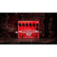 Electro-Harmonix Deluxe Big Muff Pi 2 Fuzz Effects Pedal With Tone Wicker - Red