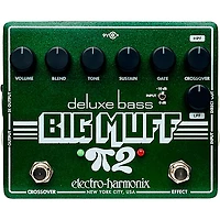 Electro-Harmonix Deluxe Bass Big Muff Pi 2 Fuzz Pedal - Green