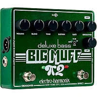 Electro-Harmonix Deluxe Bass Big Muff Pi 2 Fuzz Pedal - Green