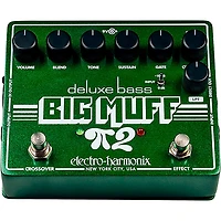 Electro-Harmonix Deluxe Bass Big Muff Pi 2 Fuzz Pedal - Green