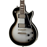 Epiphone Les Paul Custom Electric Guitar and ICON Series Gig Bag Bundle - Silver Burst