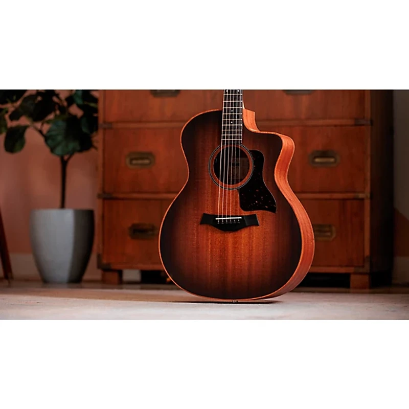 Taylor Sunset Blvd 24ce Grand Auditorium Acoustic-Electric Guitar - Sunset Edgeburst